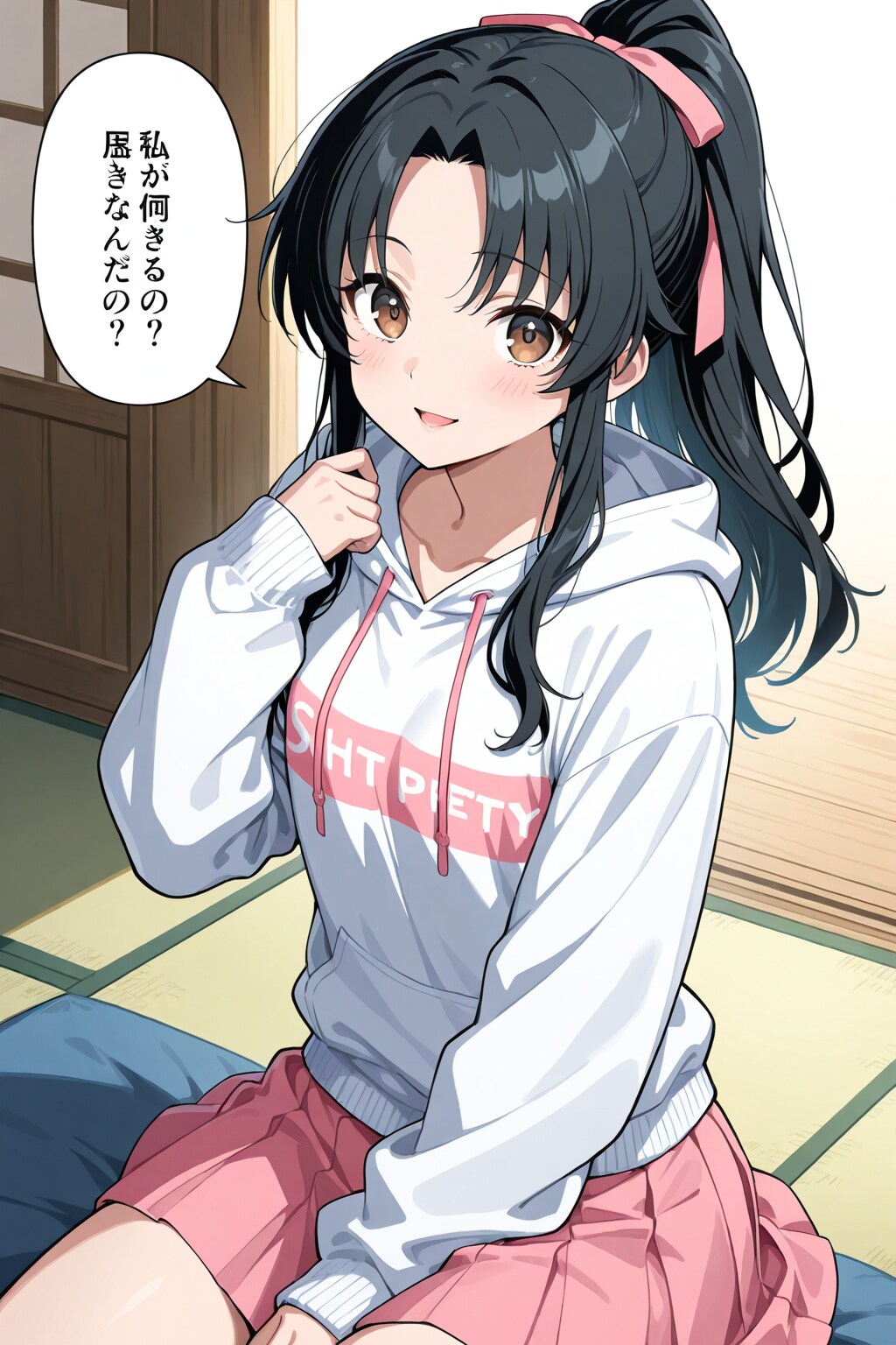うちの子を漫画っぽく描いてもらった　その３