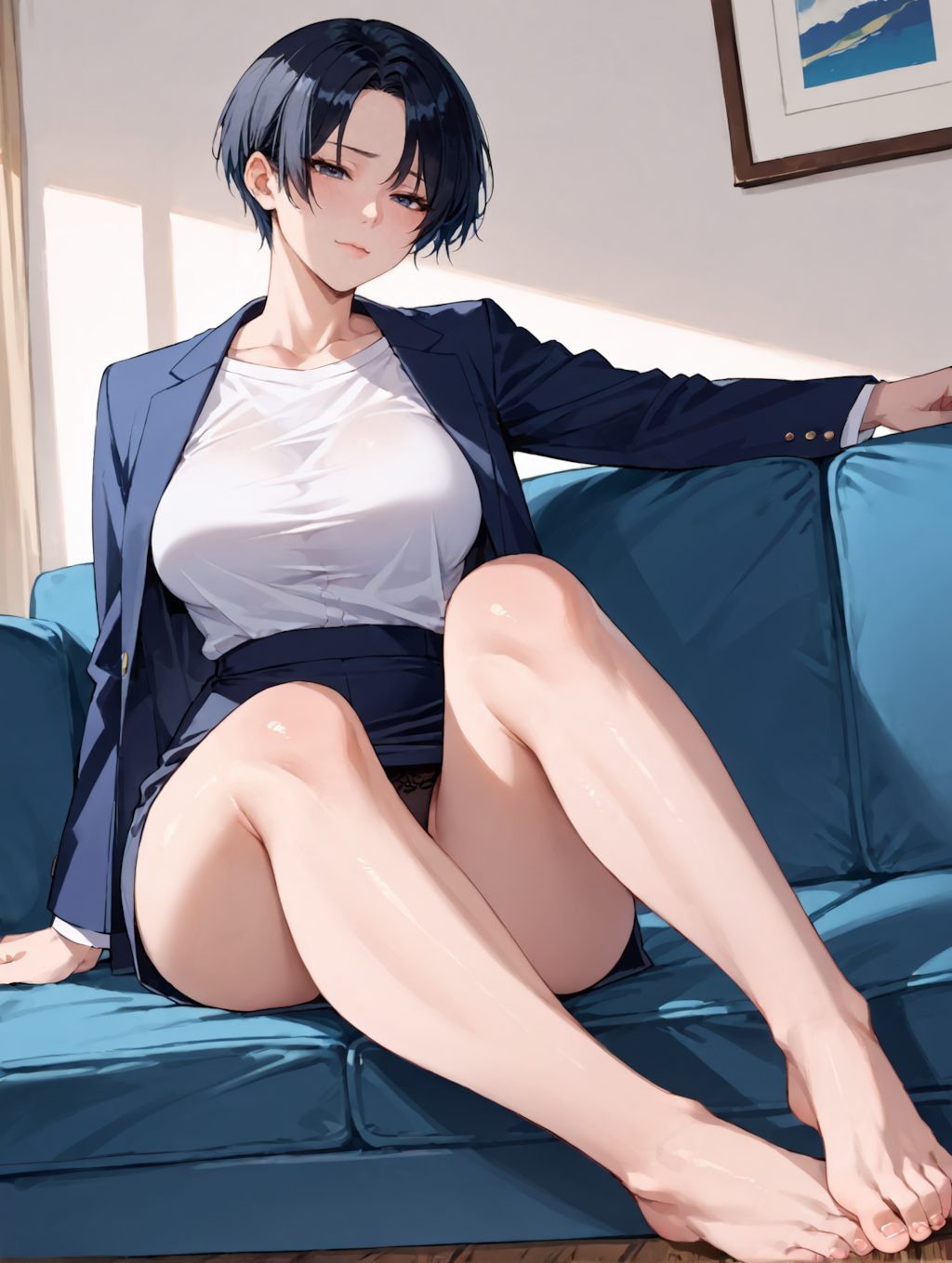 の後、大嫌いな上司から●●責め＆中●し●ませ🌈●●願望女記者