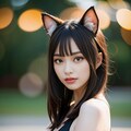 子猫を保護した猫耳少女 10枚目