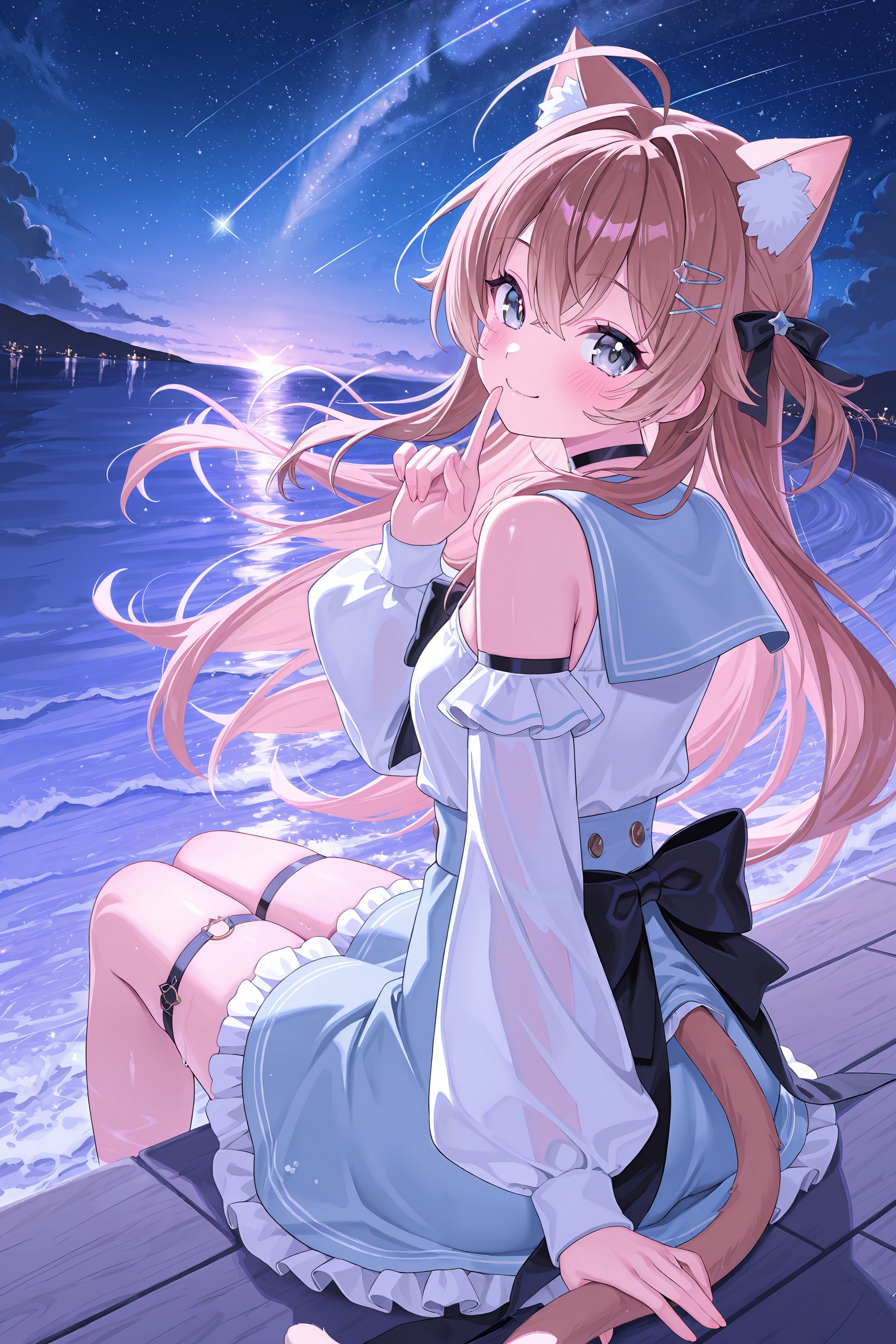 流星 | の人気AIイラスト・グラビア