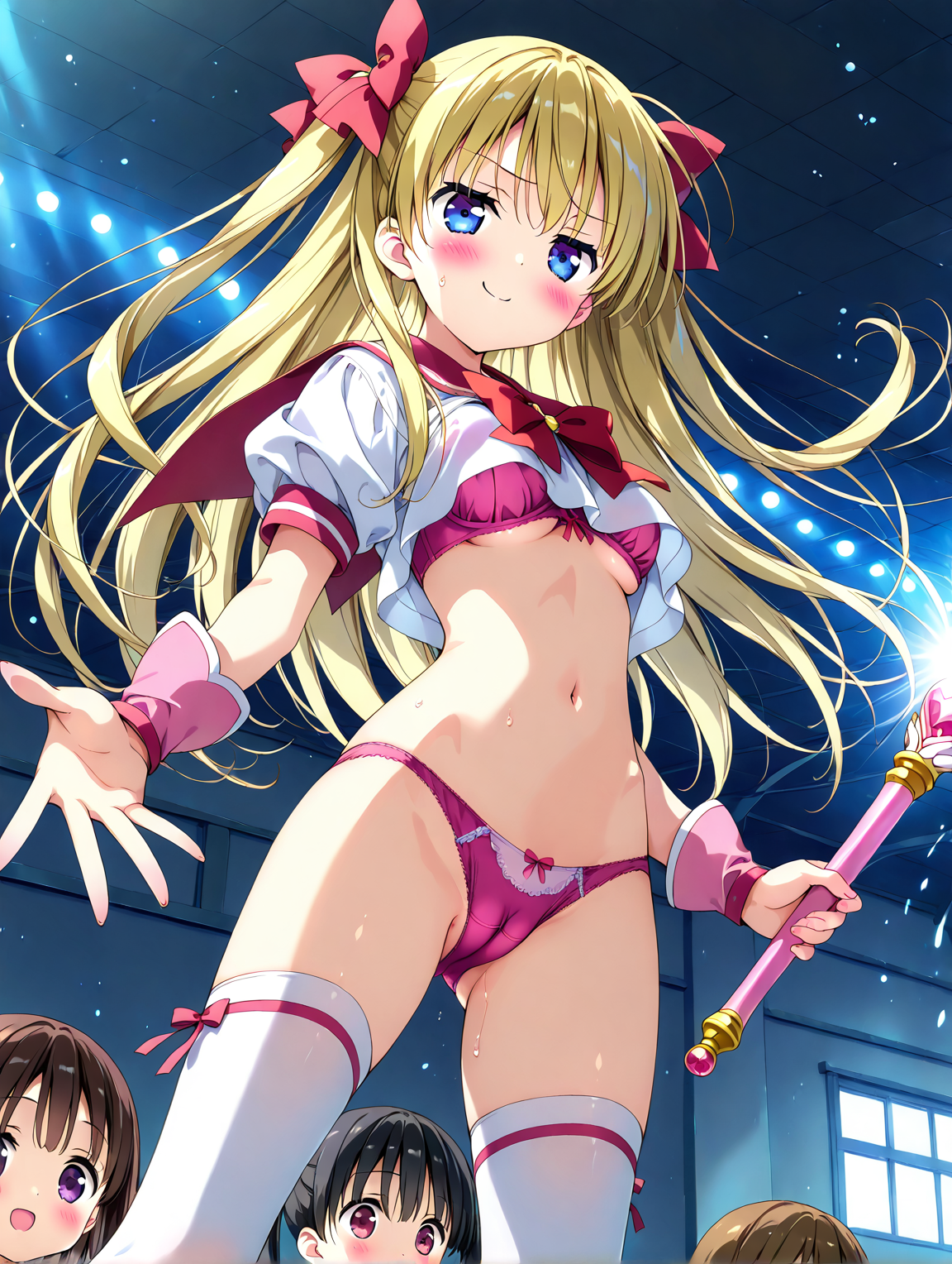 魔法少女・変身…失敗！