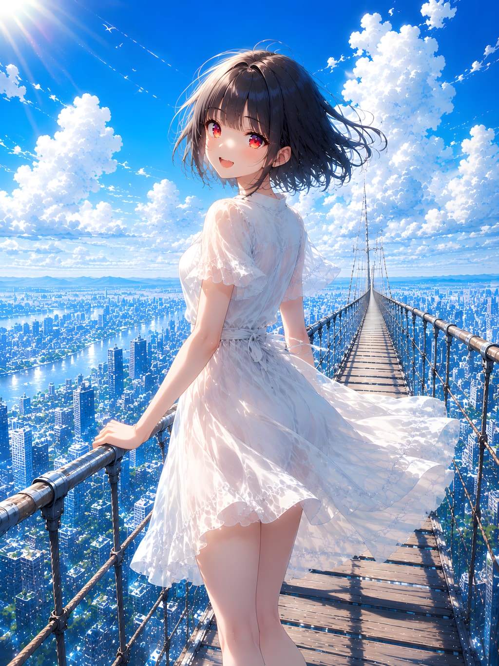 空へ続く散歩道