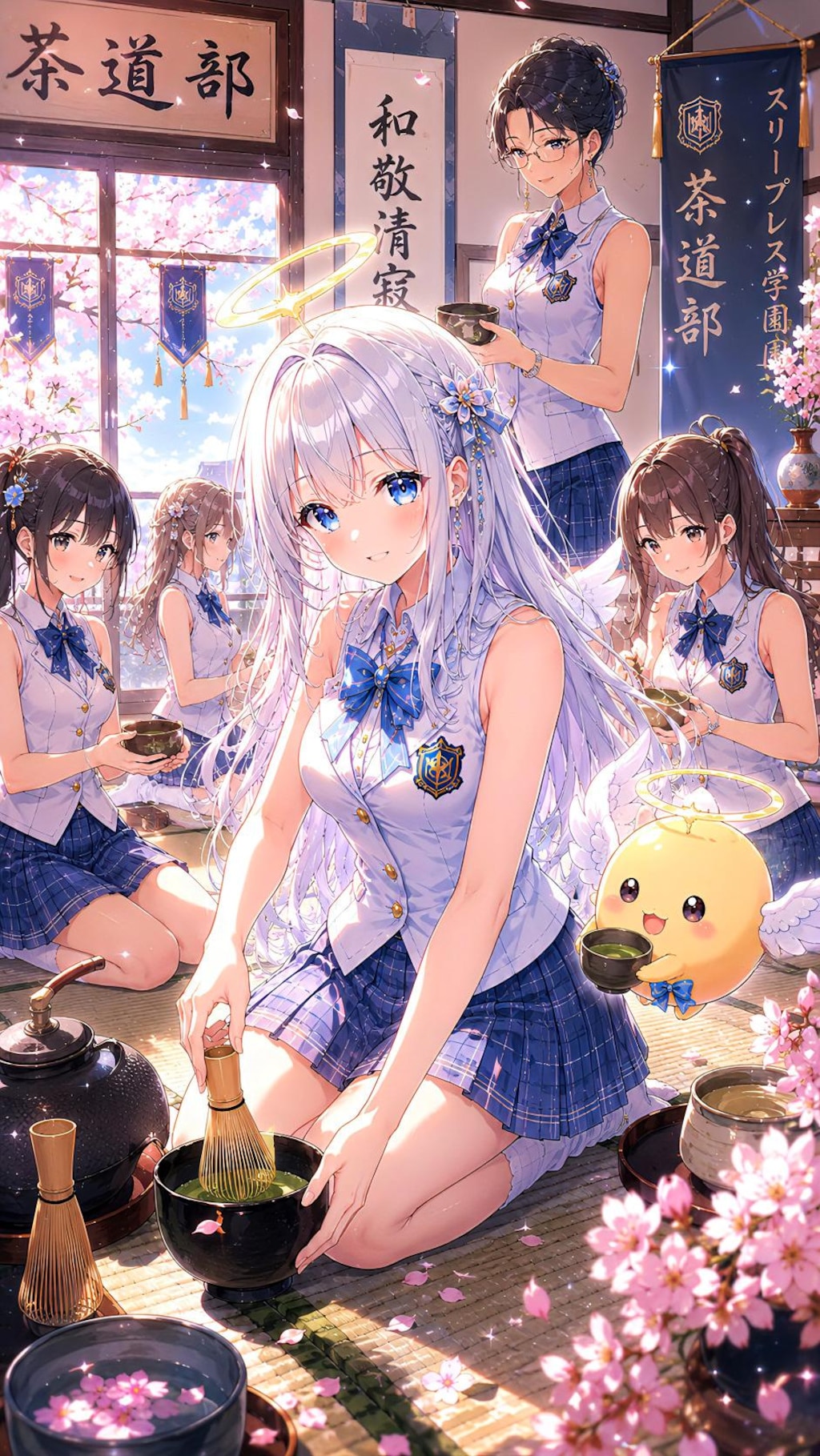 ルルエルのスリーブレス学園ライフ