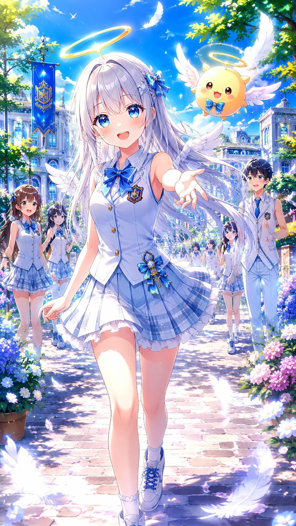 ルルエルのスリーブレス学園ライフ
