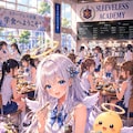 ルルエルのスリーブレス学園ライフ 3枚目