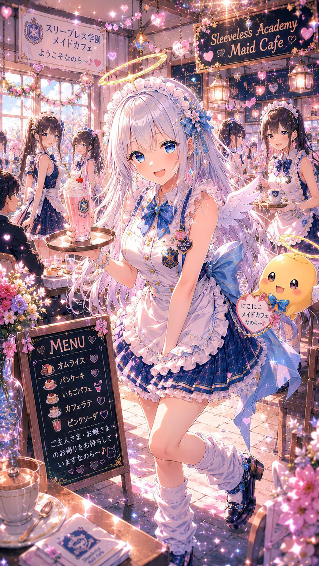 ルルエルのスリーブレス学園ライフ