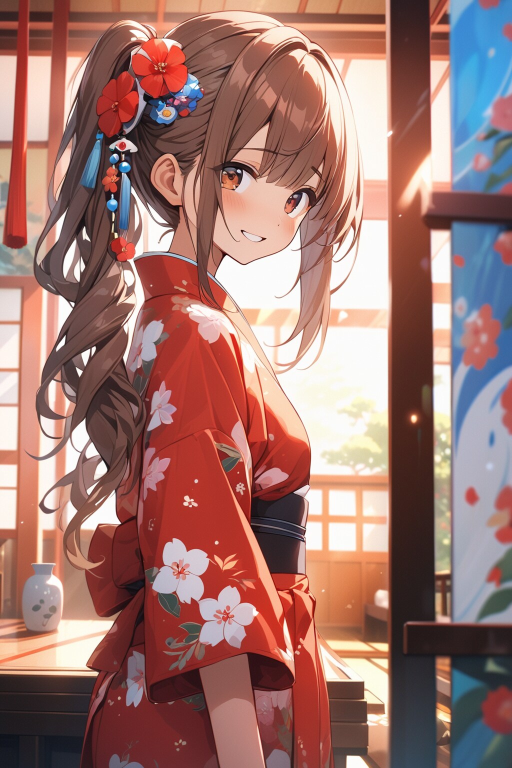 浴衣少女シリーズ　サイドテール
