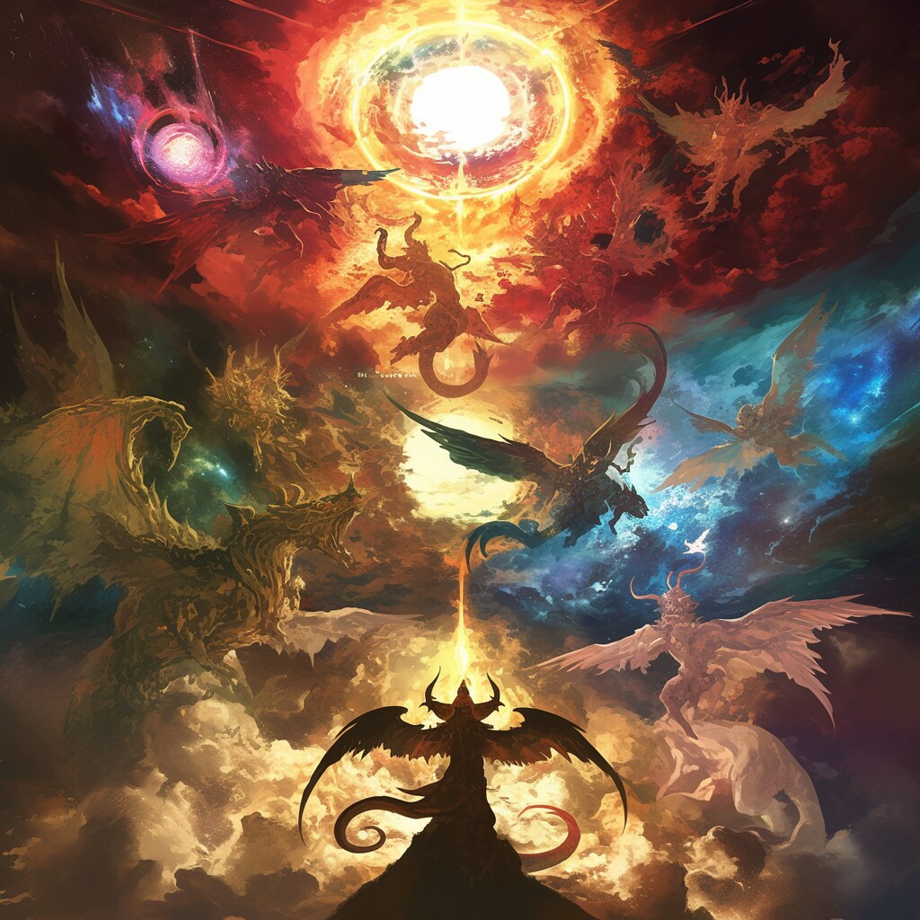 天使と悪魔の世界