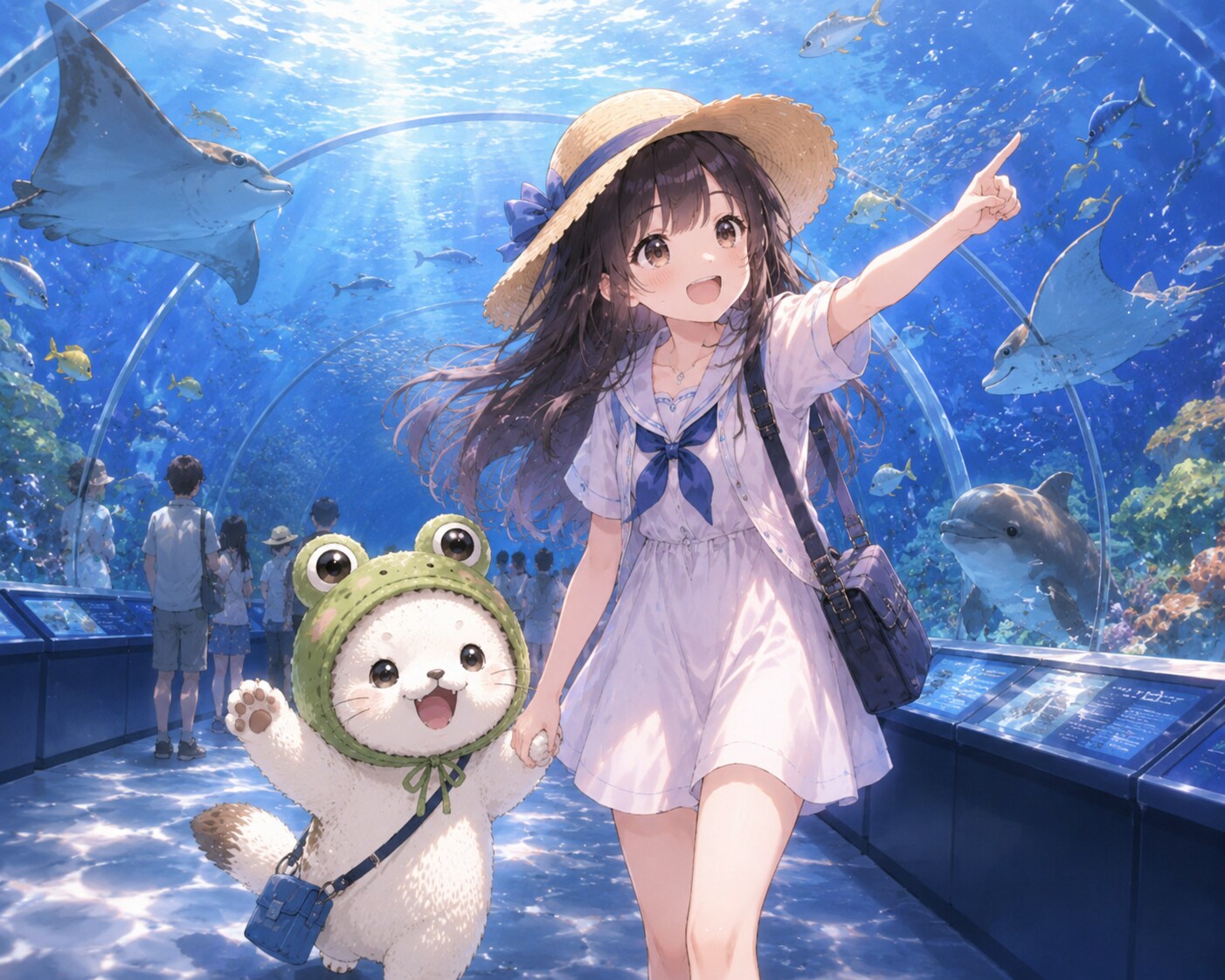 今日もことはちゃんとデート | の人気AIイラスト・グラビア