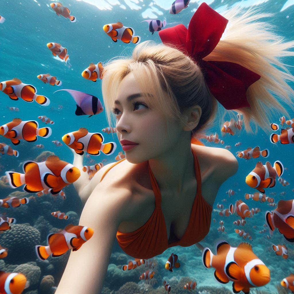 海のビキニ