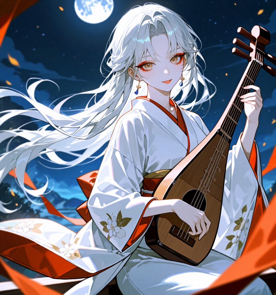 月夜の宴 | の人気AIイラスト・グラビア
