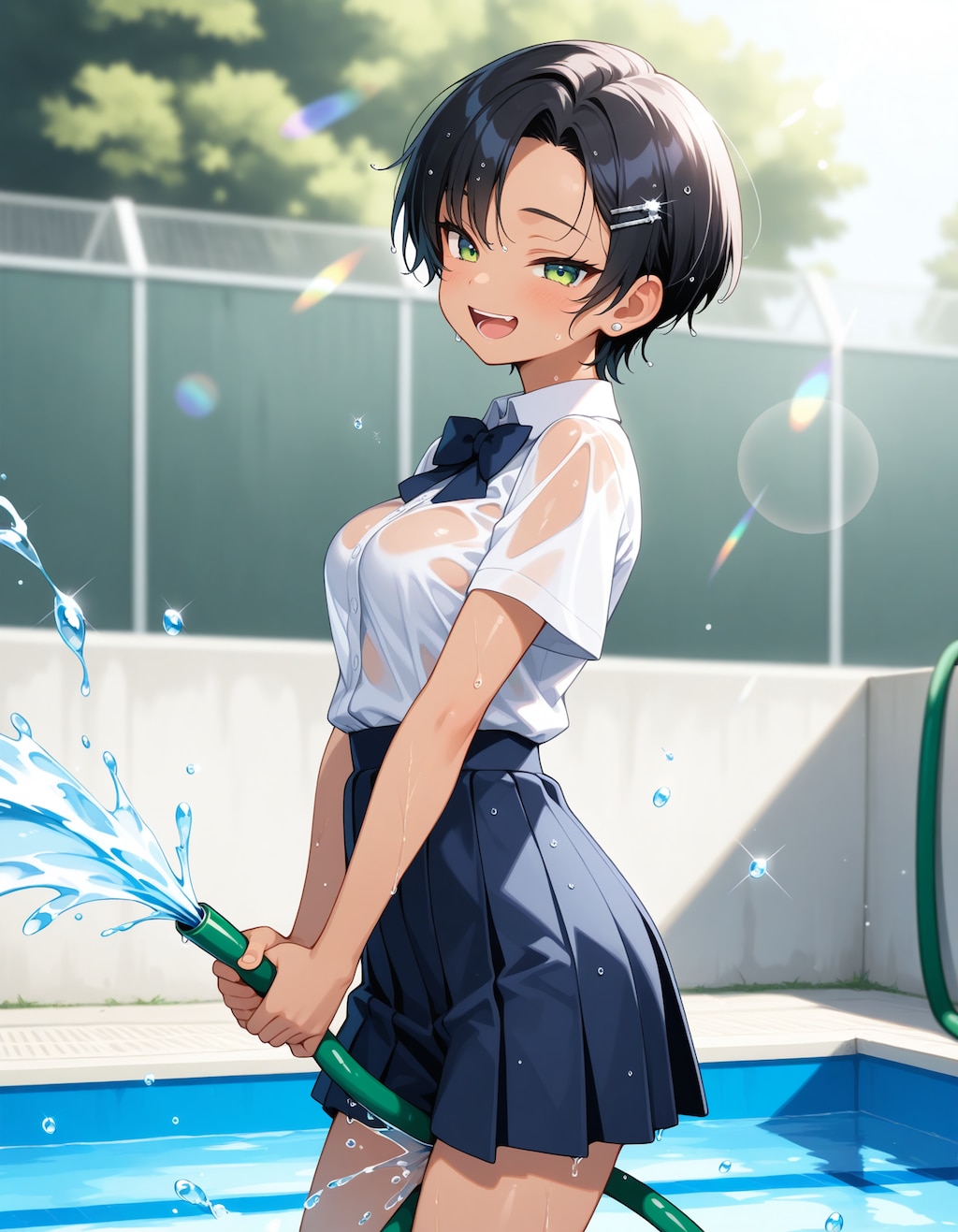おりゃー🚿