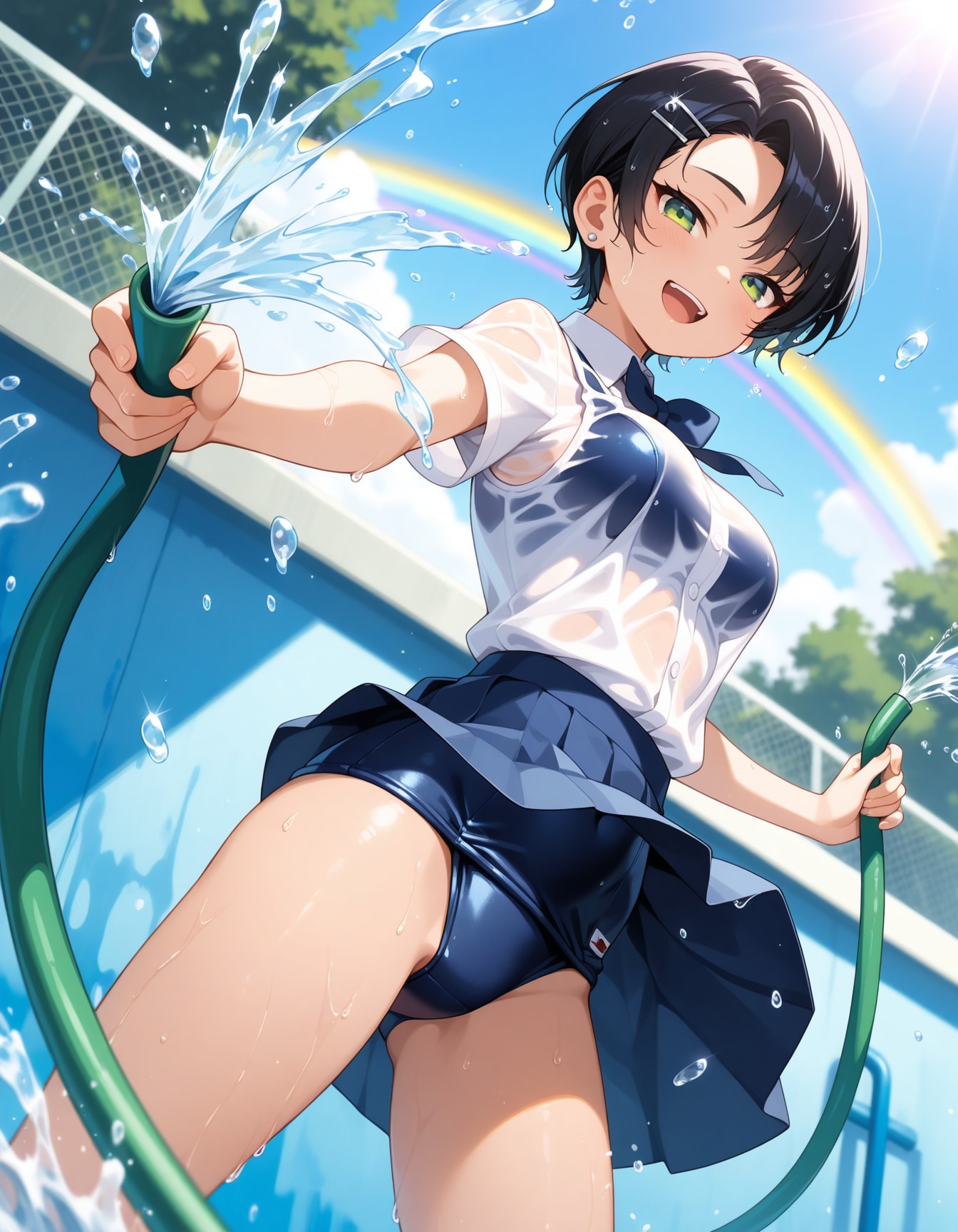 おりゃー🚿