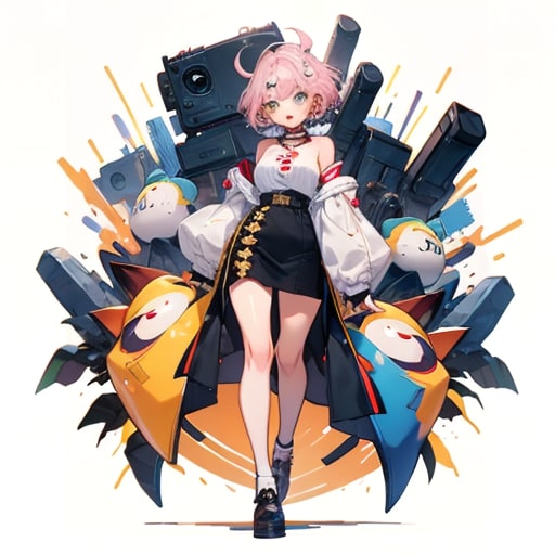 スタイリッシュな少女84