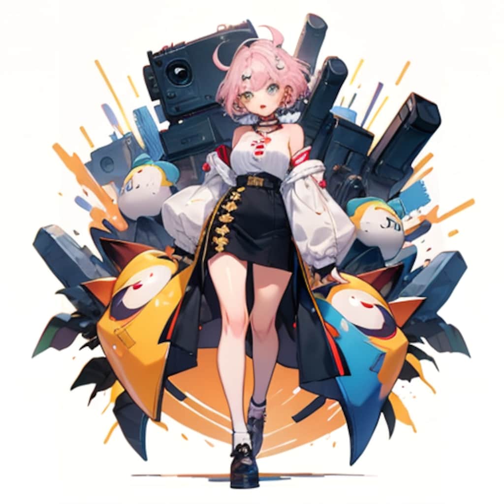スタイリッシュな少女84