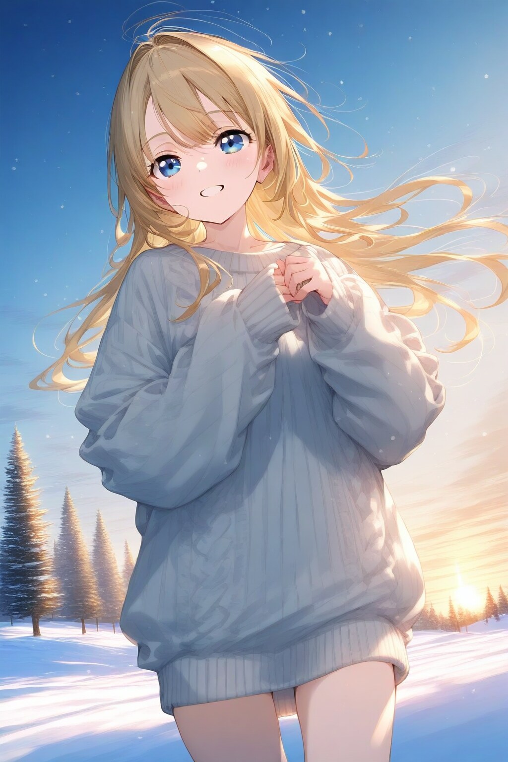 雪原のWAVEちゃん