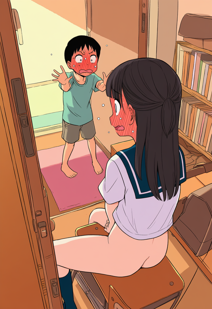どこ見てんの？最低！大っ嫌い！