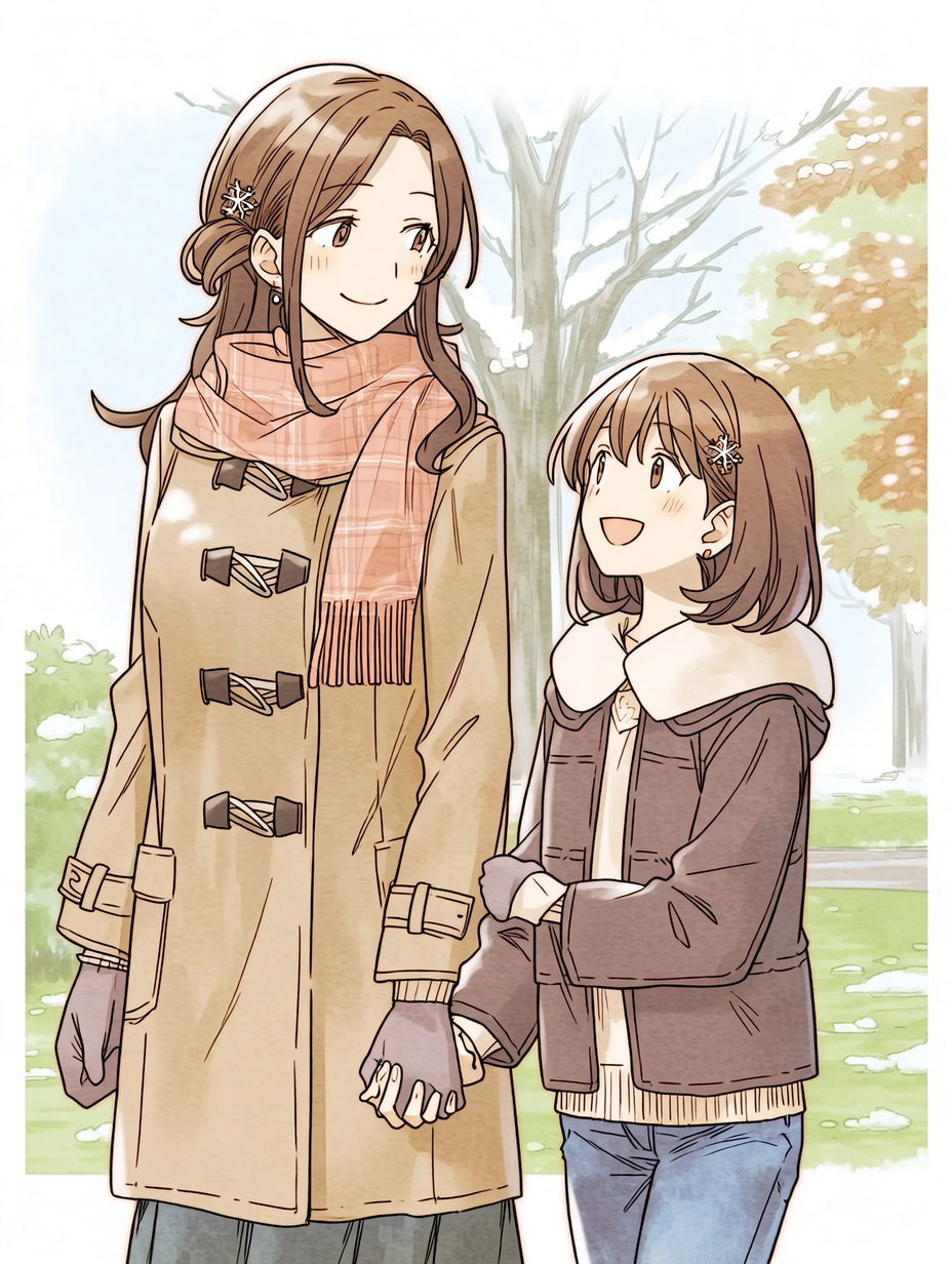 母と娘235 | の人気AIイラスト・グラビア