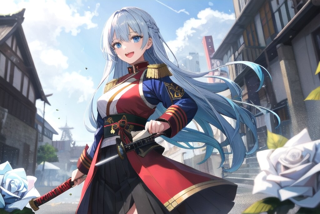 異国かぶれの白薔薇さん