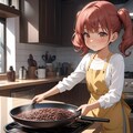 カカオ豆からチョコレート　②焙炒(ロースト) 2枚目