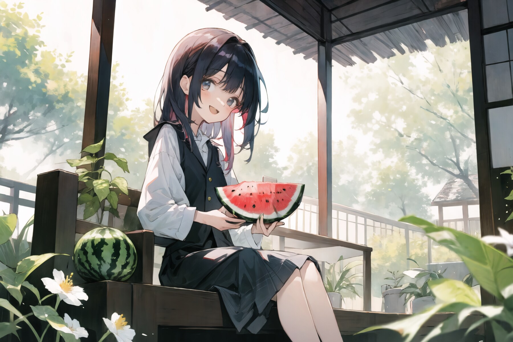 スイカ少女 : 2023.08.02