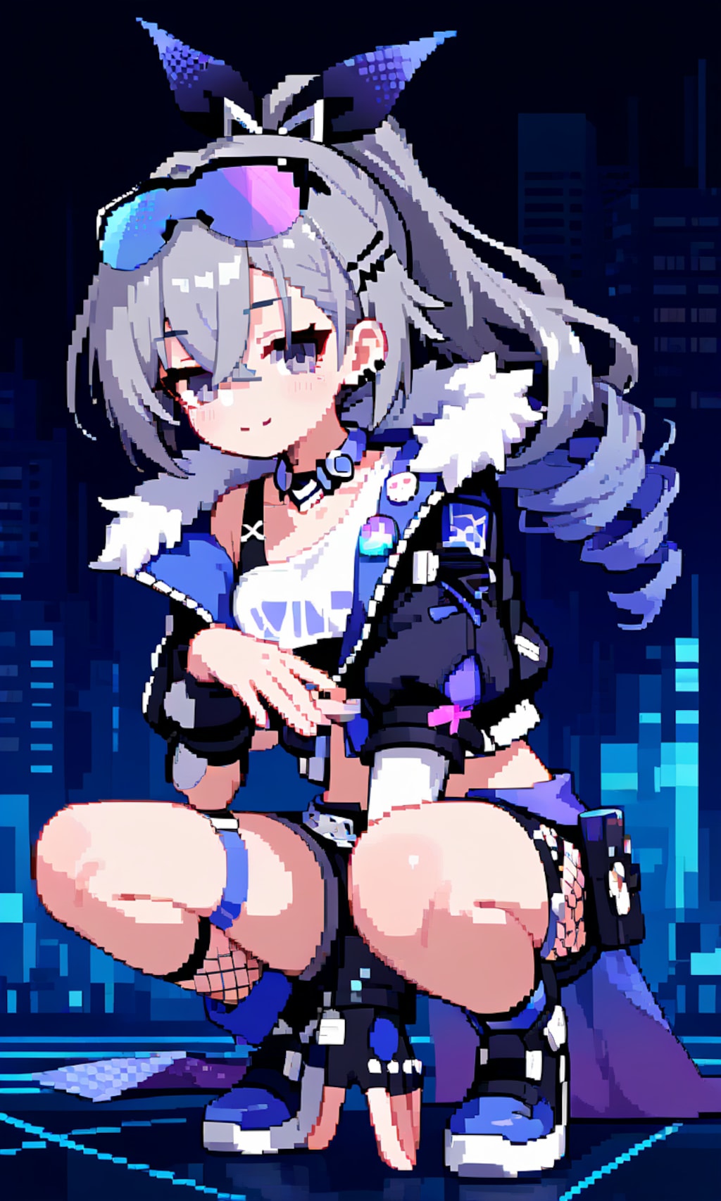 銀狼:SilverWolf（ピクセル）