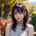 山で綺麗なお姉さんを発見 9枚目