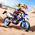 バイク少女3 2枚目