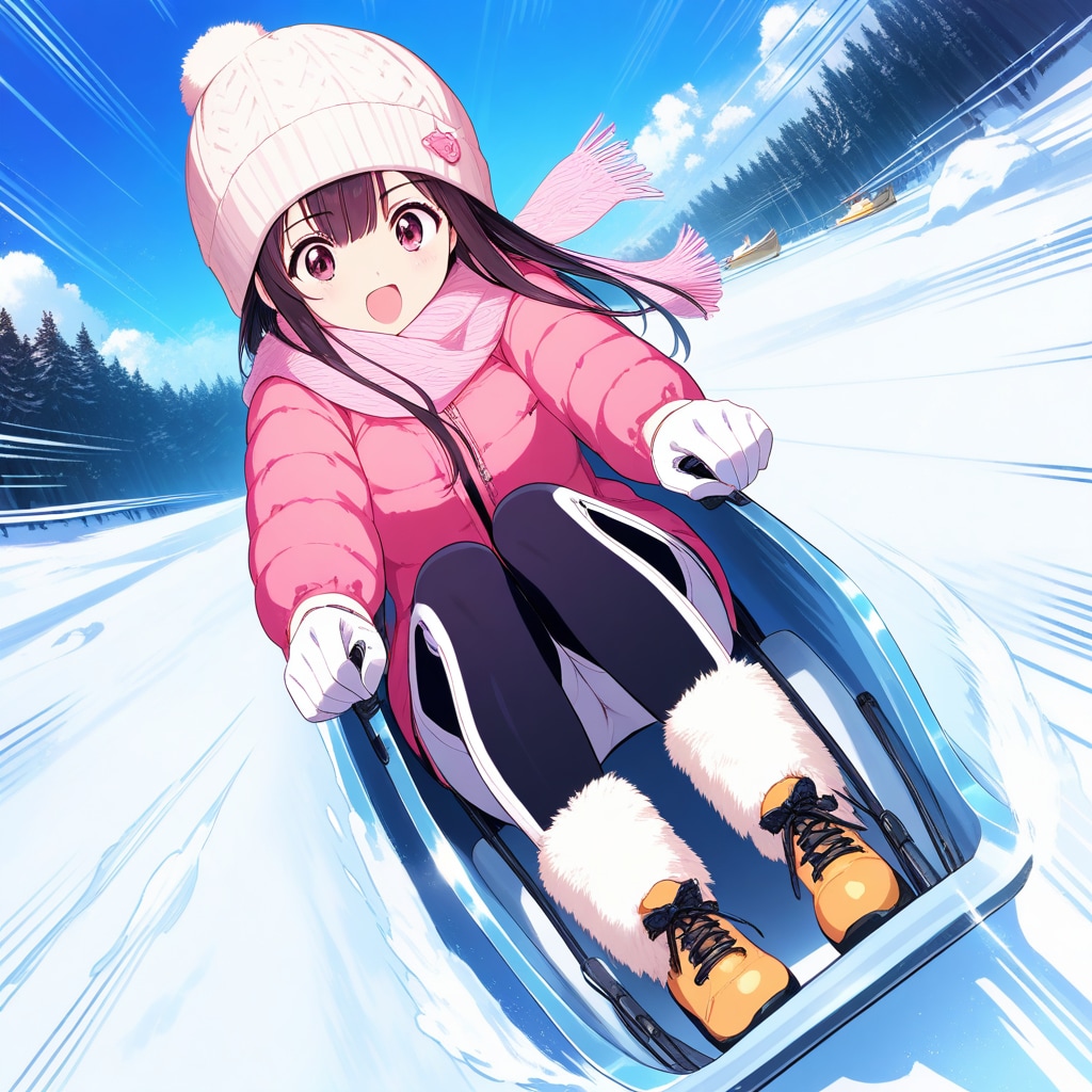 ソリで遊ぶ | の人気AIイラスト・グラビア