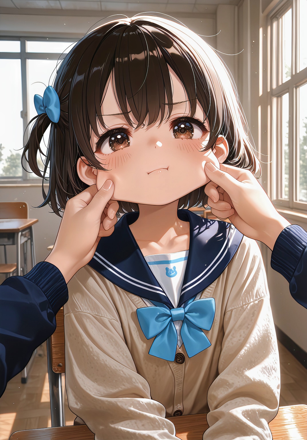 むぅ……やめてよぉ！ | の人気AIイラスト・グラビア