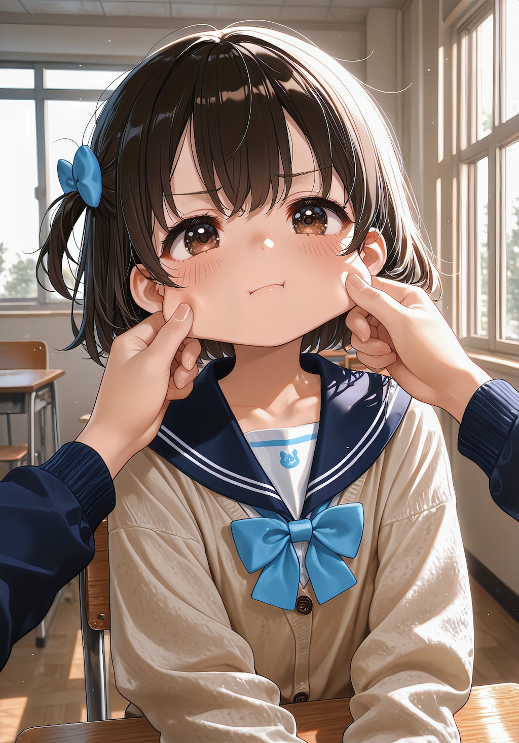 むぅ……やめてよぉ！