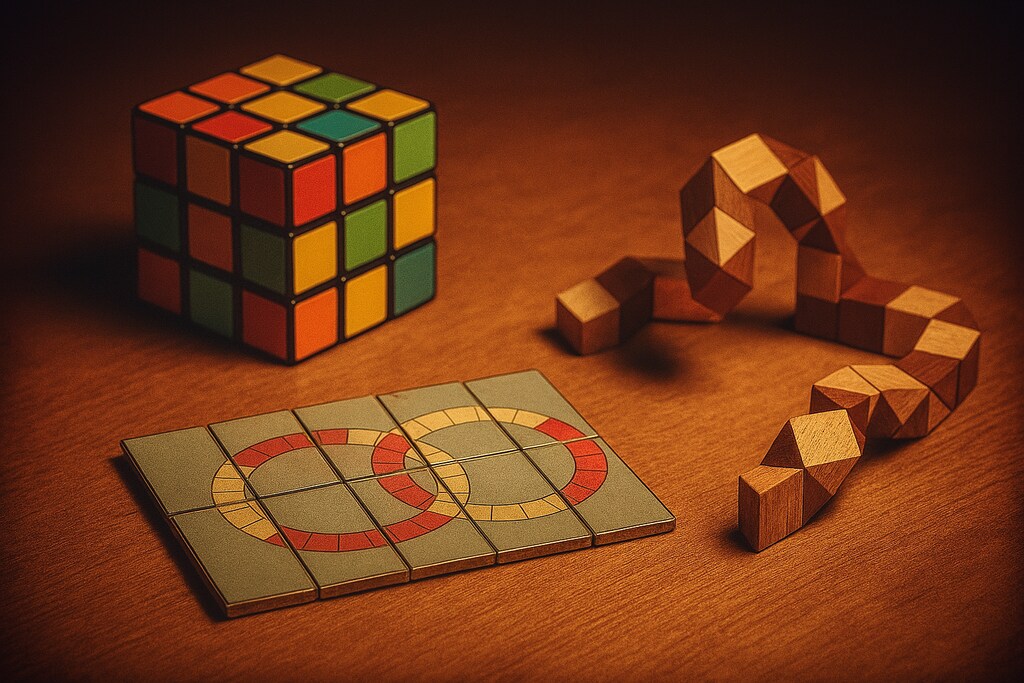 レトロ立体パズル