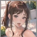巨乳水着フェラ　 big tits swimsuit blowjob 7枚目