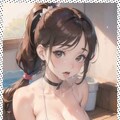 巨乳水着フェラ　 big tits swimsuit blowjob 8枚目