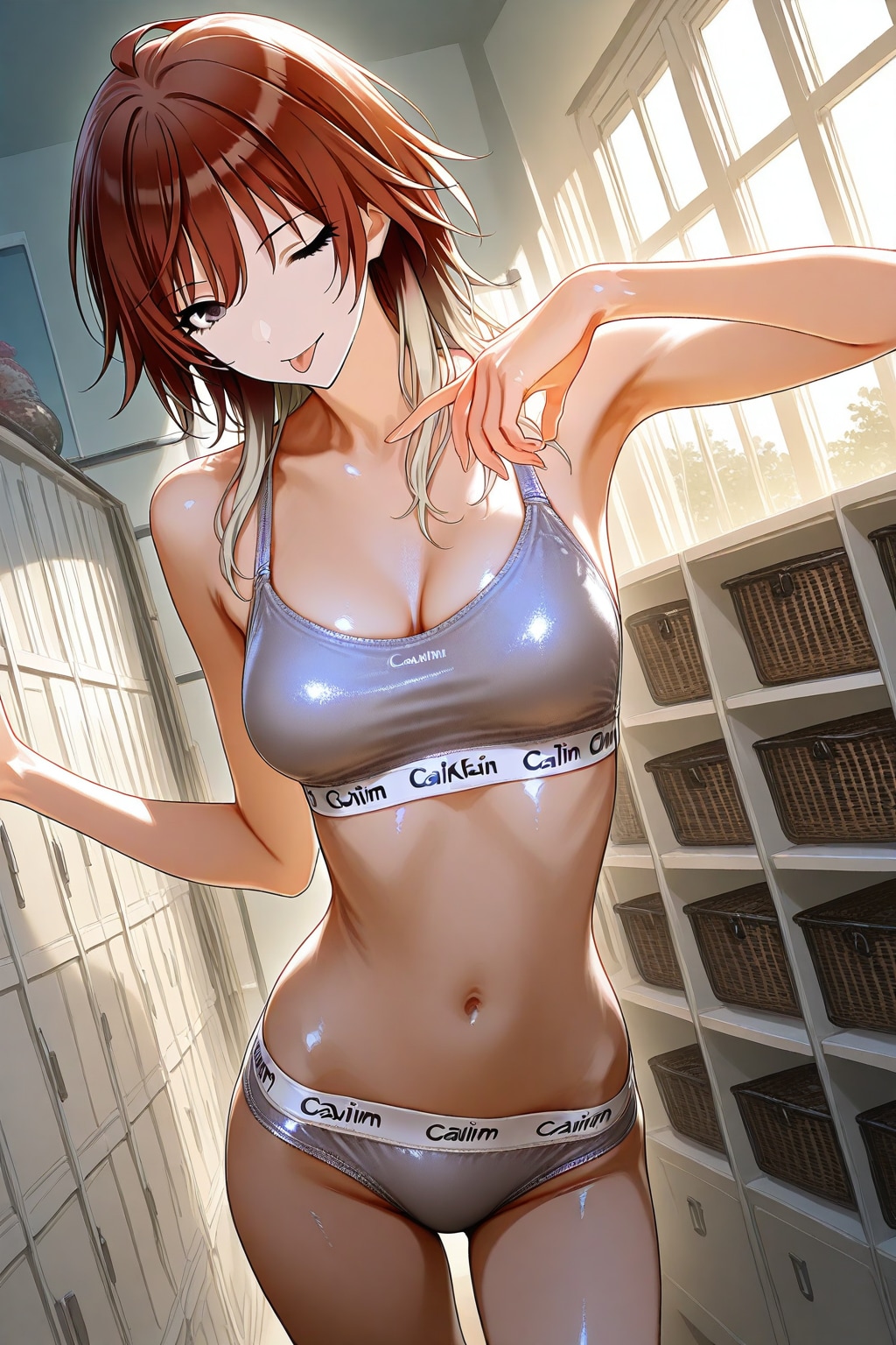 ランジェリーシリーズ　ー緋田美琴　カルバンクライン Ver. ー