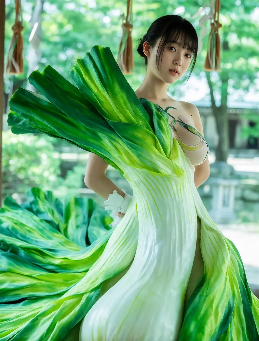 おかしなドレス