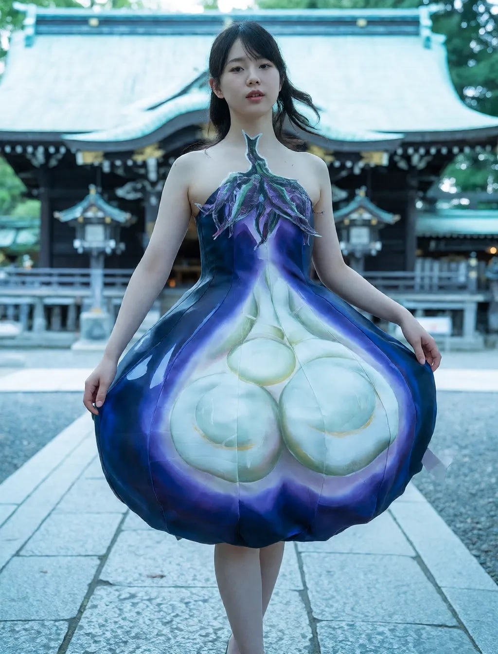 おかしなドレス