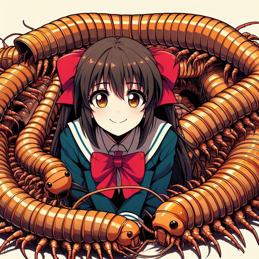 ヤスデ女子高生