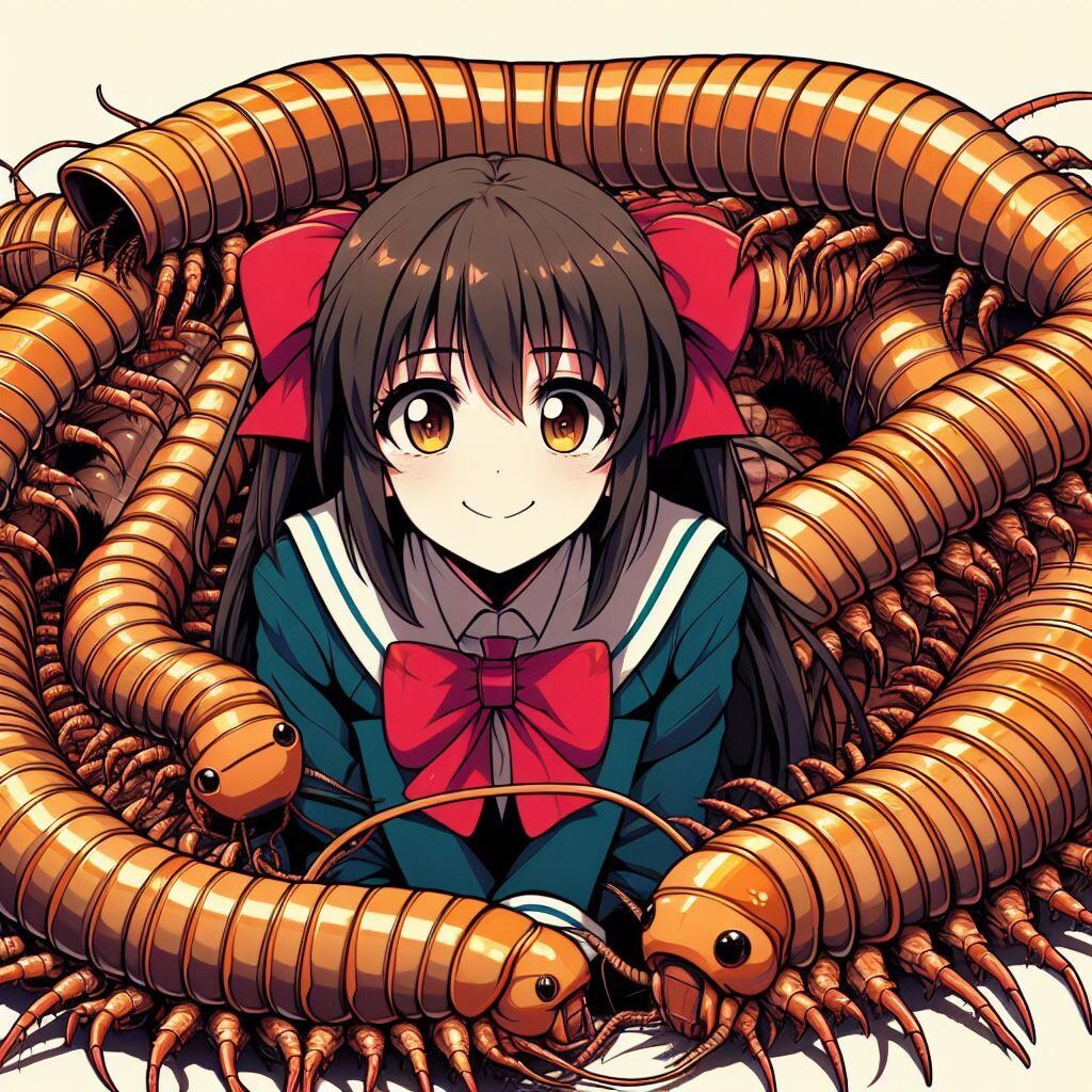 ヤスデ女子高生