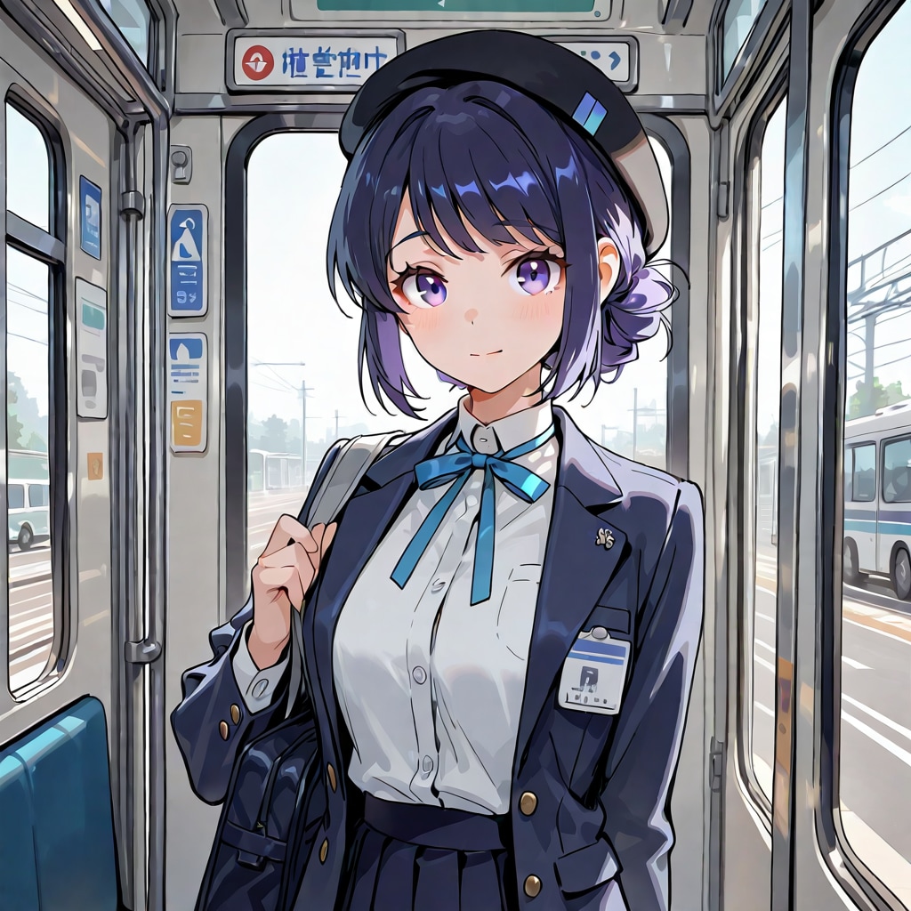 バスガイドさん | の人気AIイラスト・グラビア