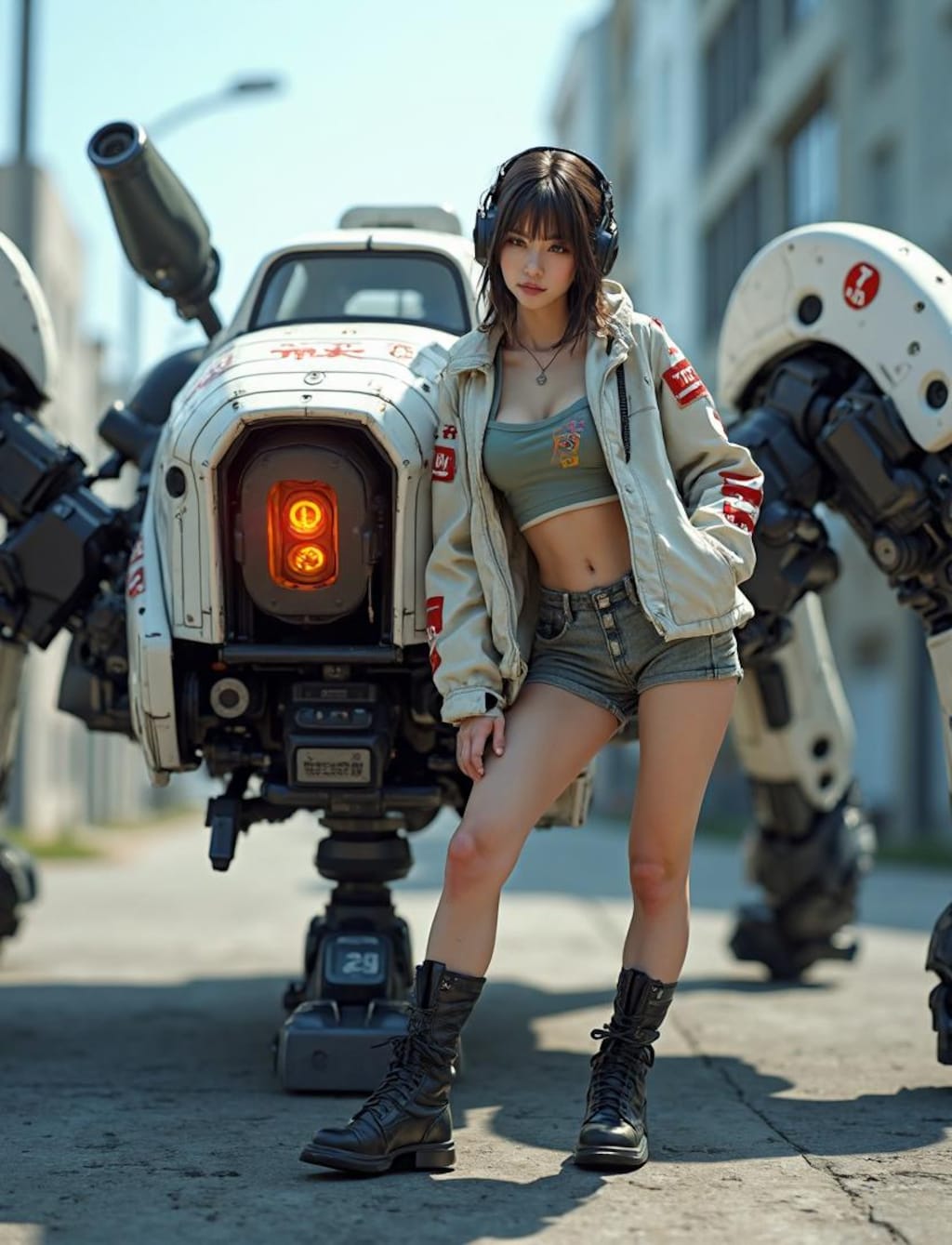 多足歩行兵器と女性パイロット【4】