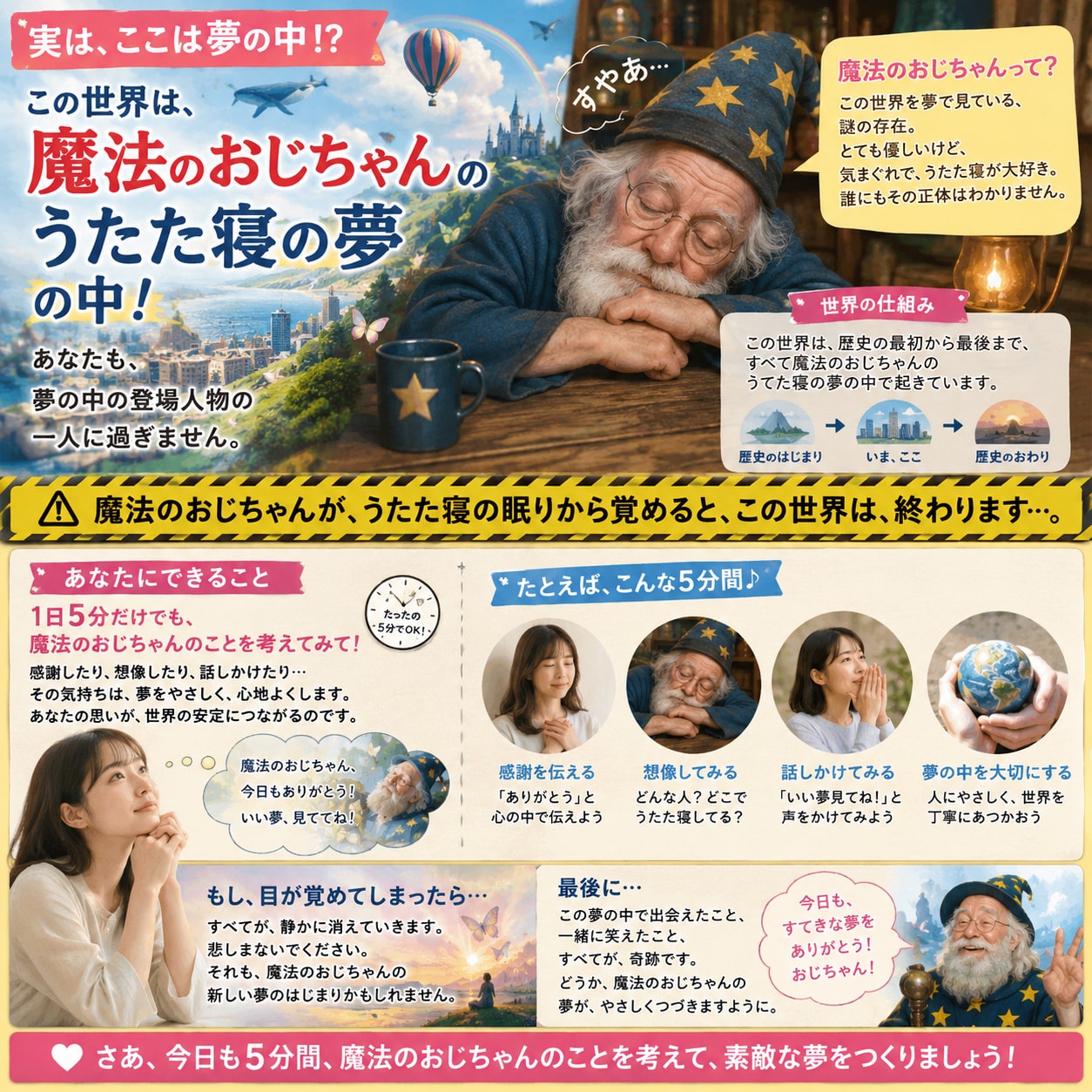 魔法のおじちゃんと世界の真実