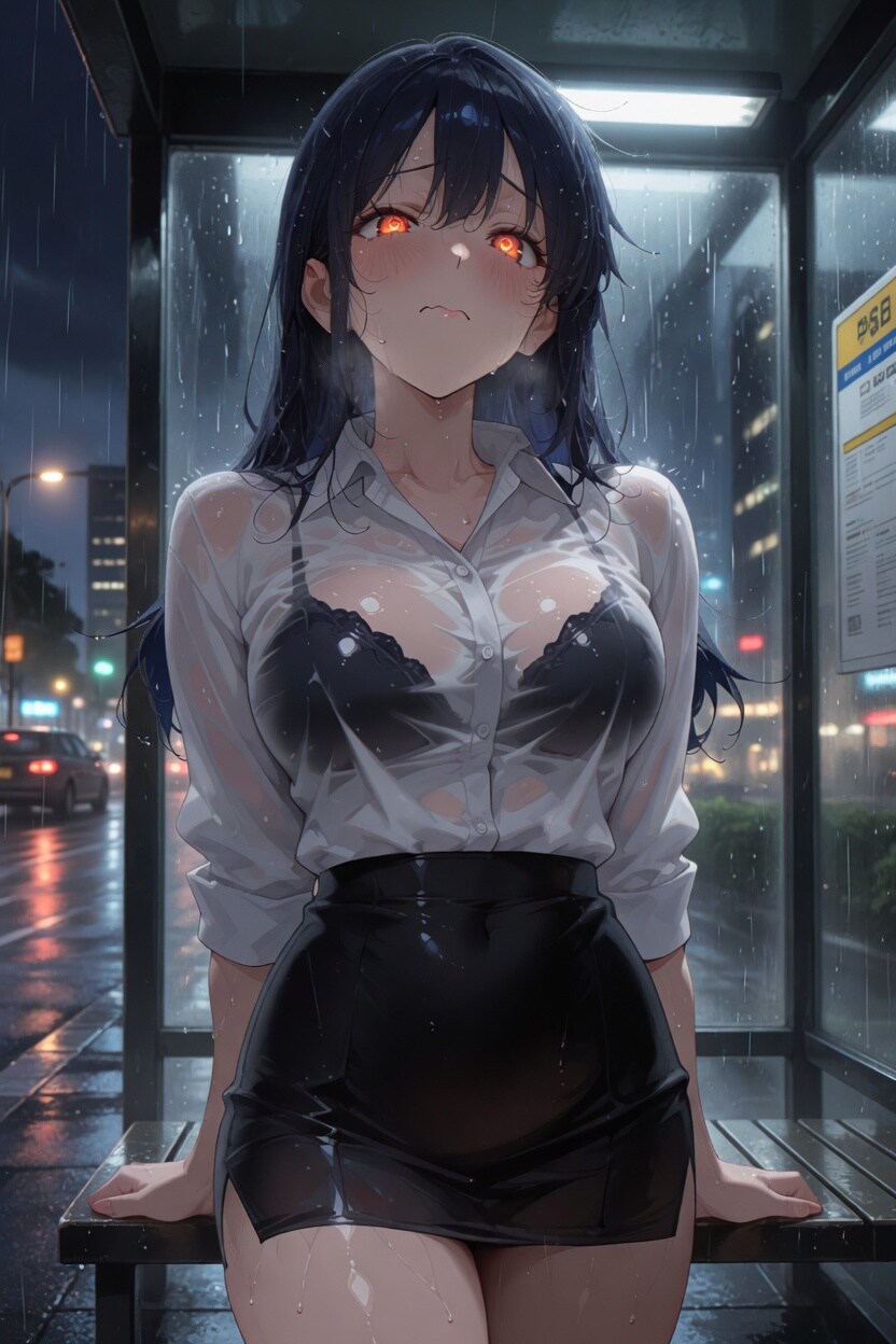 雨宿り