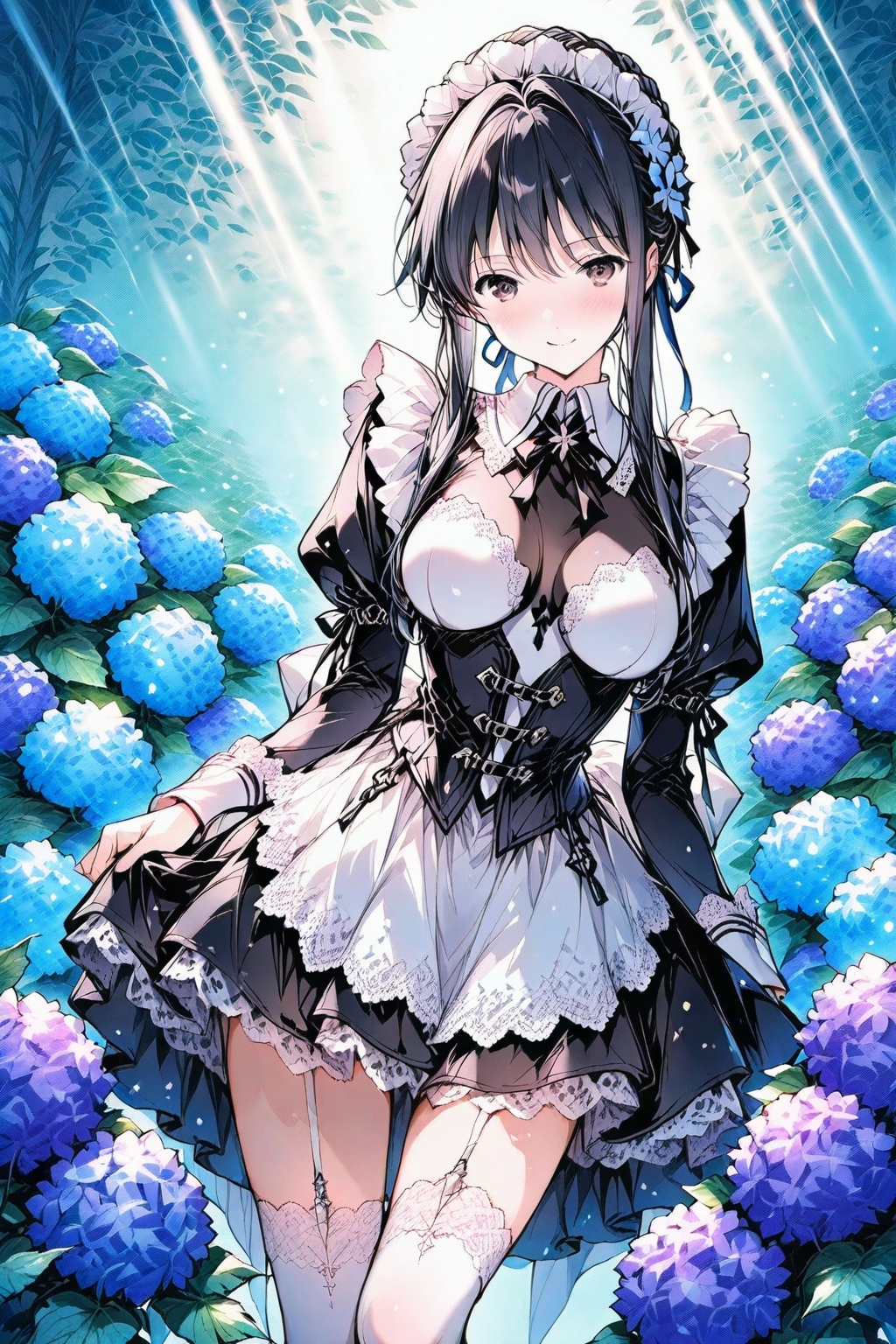 梅雨の合間 | の人気AIイラスト・グラビア