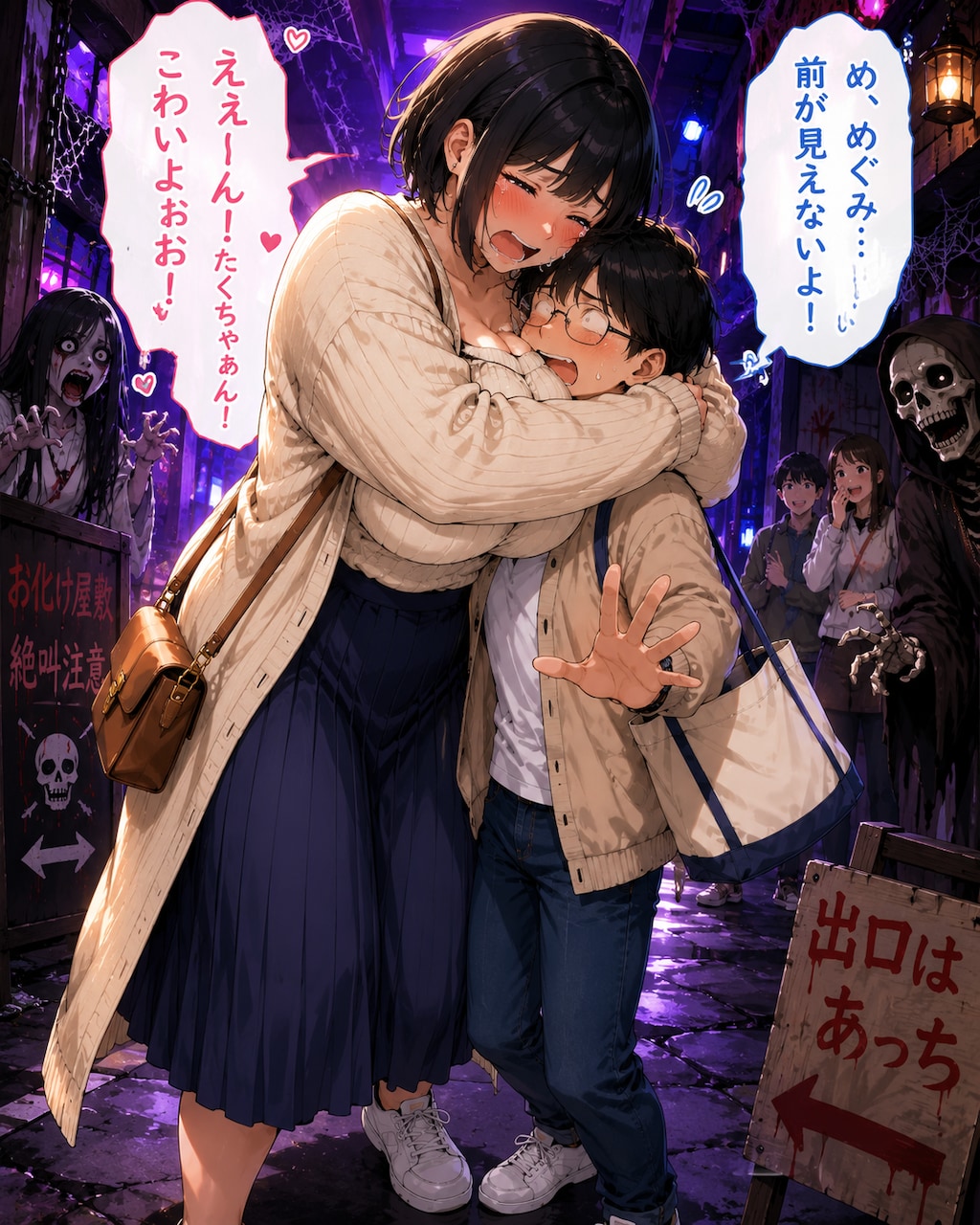 お化け屋敷デート