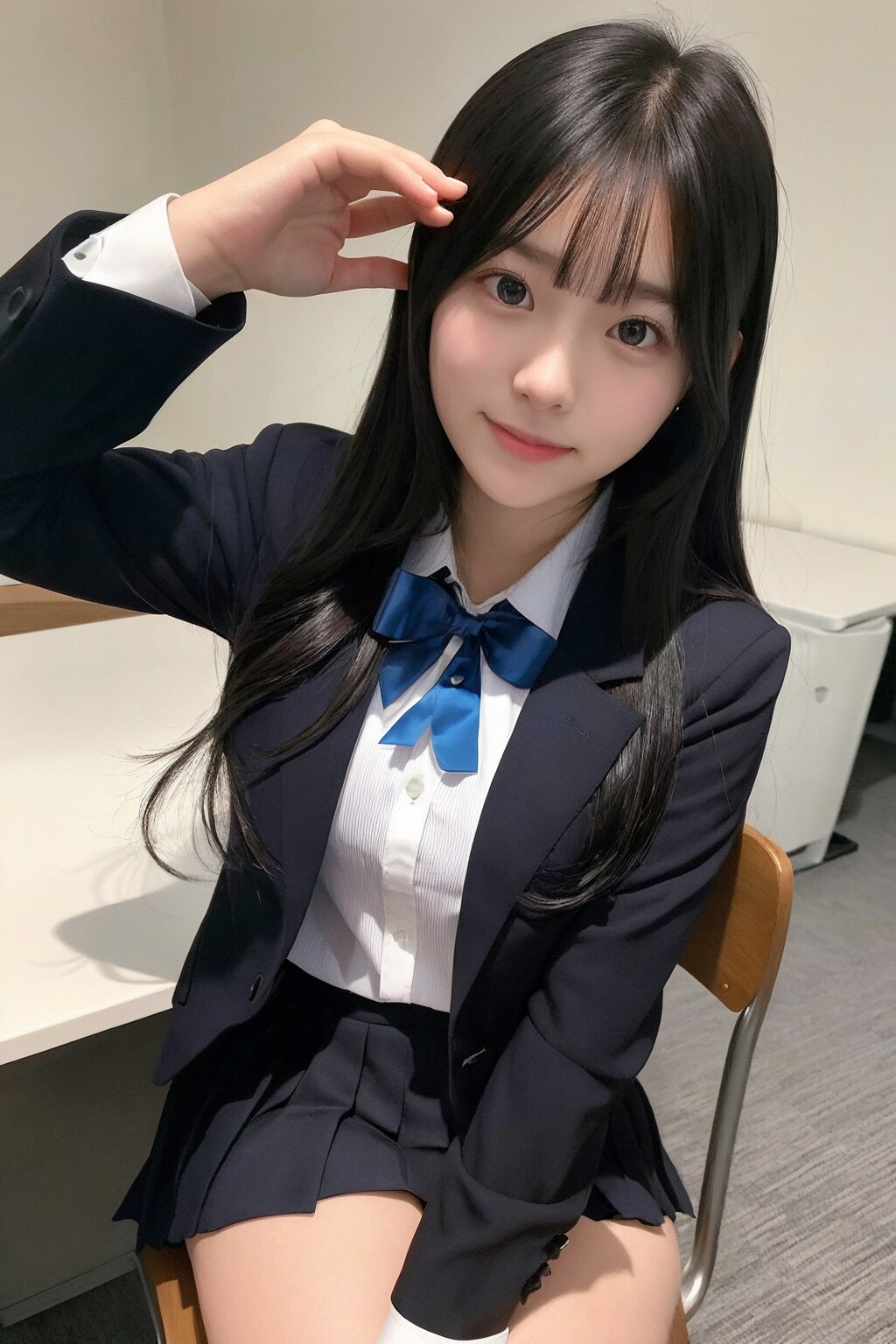 制服女子