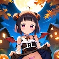 ハロウィンのサキュバス小娘(6枚) 6枚目