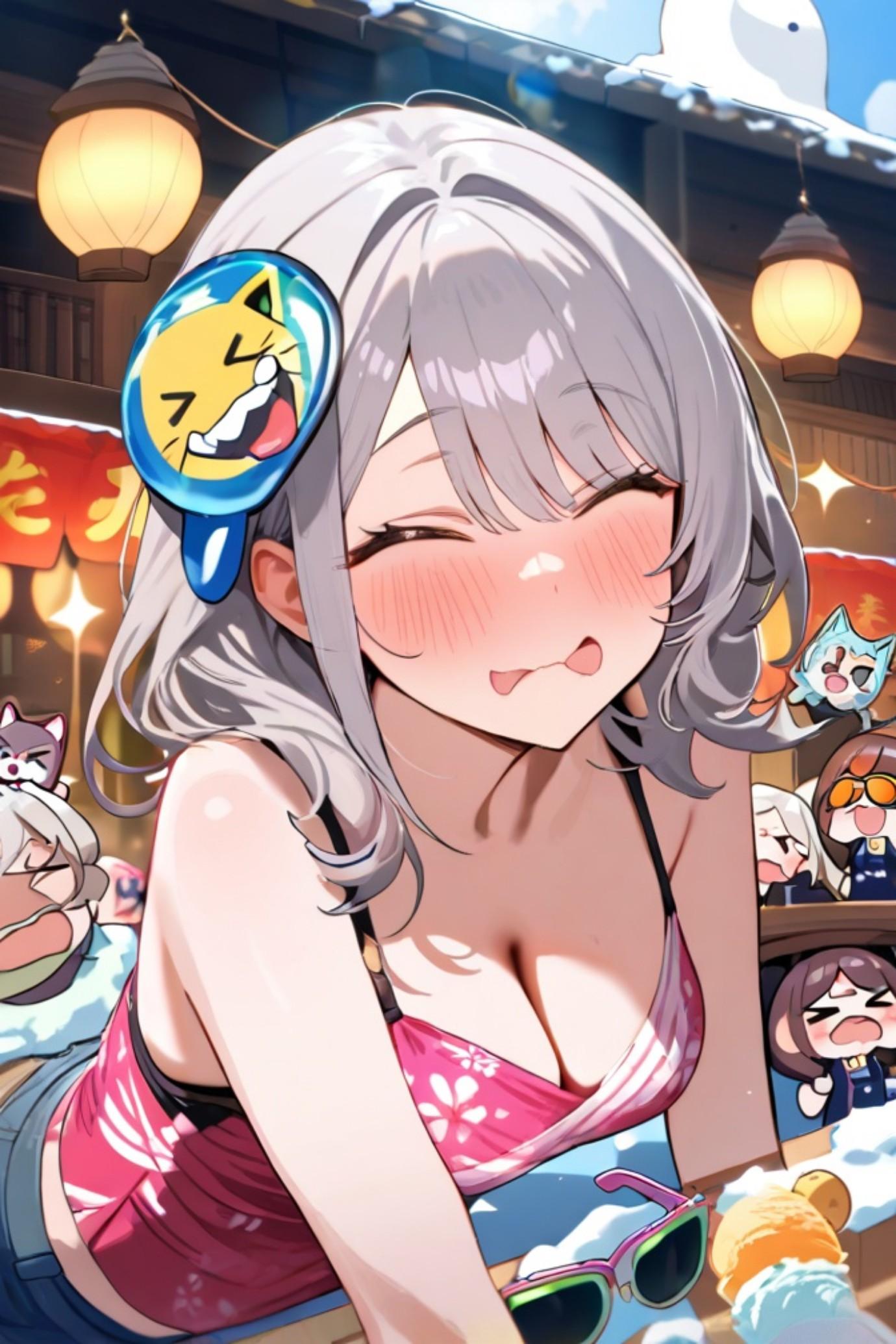 銀髪ちゃん