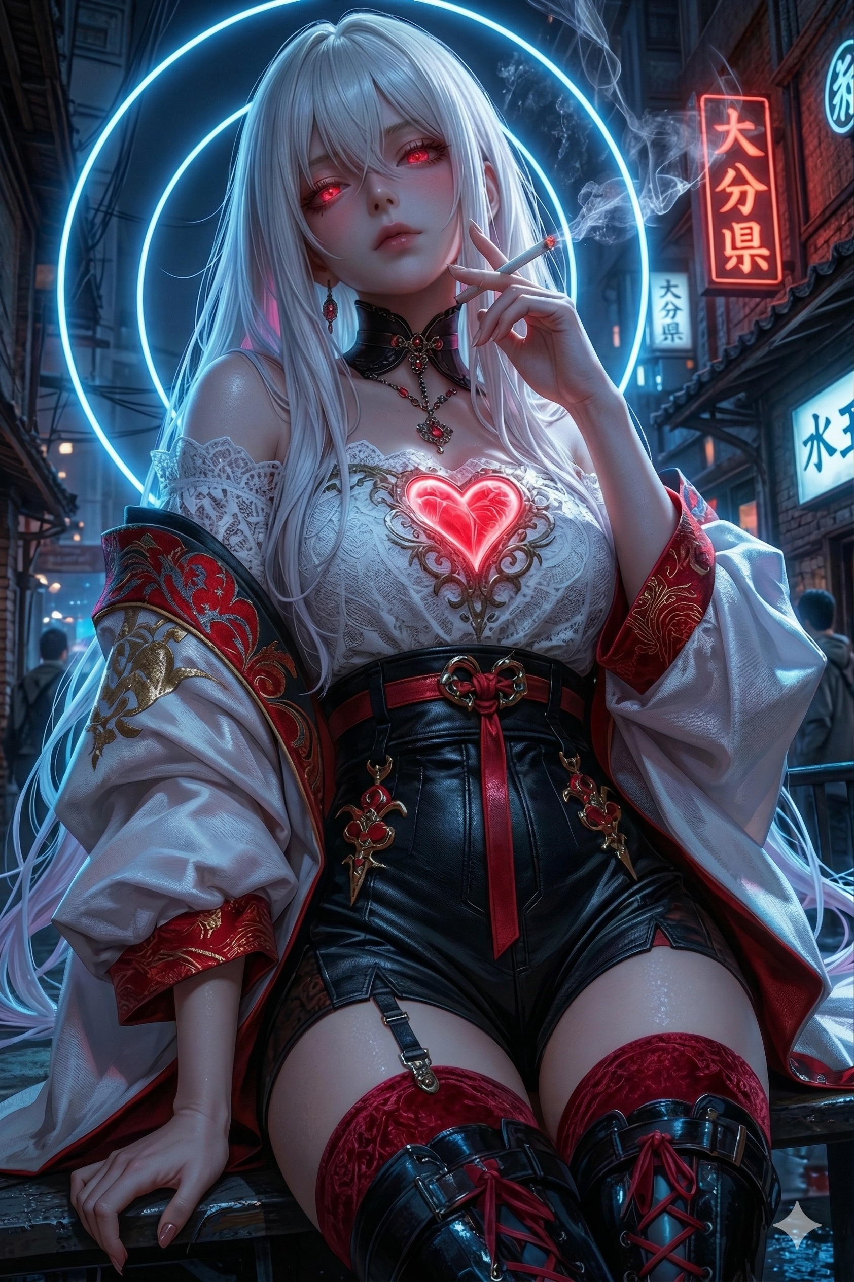 Is this your first time seeing an “Itako”? She can see right through everything. | の人気AIイラスト・グラビア