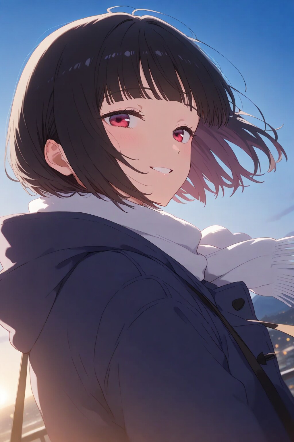 ボブカット 少女17歳